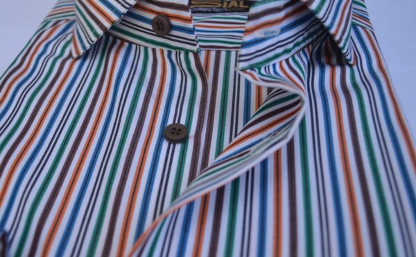 Multi-Pinstripe formal shirt - Image 3