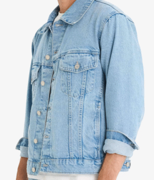 Light denim jacket In Slim Fit