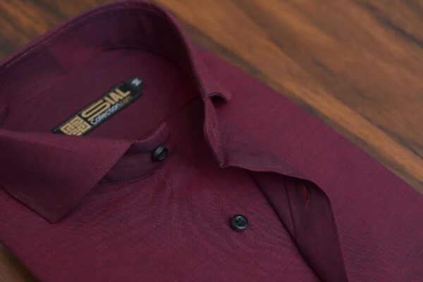 Dark Maroon Multi Texture - Image 3