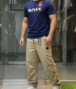 LooseFit Cargo Trousers